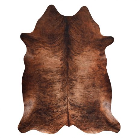 Carpet Artificial Cowhide, Cow G5067-3 Brown Leather 100x150 cm - Isotmatot.fi