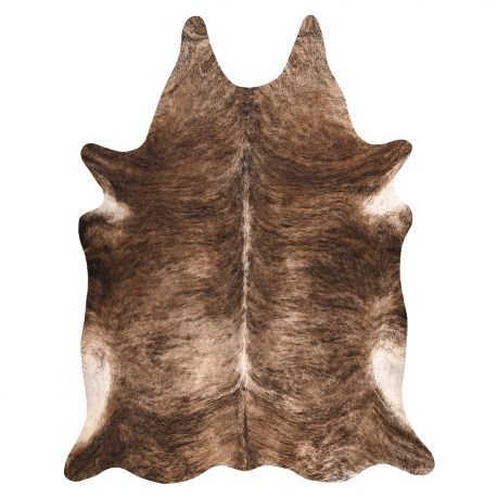 Carpet Artificial Cowhide, Cow G5068-1 Brown Leather 100x150 cm - Isotmatot.fi