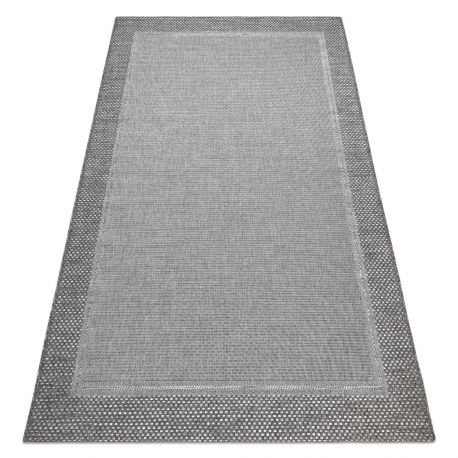 Carpet SISAL BOHO 46201575 Frame grey 80x150 cm - Isotmatot.fi