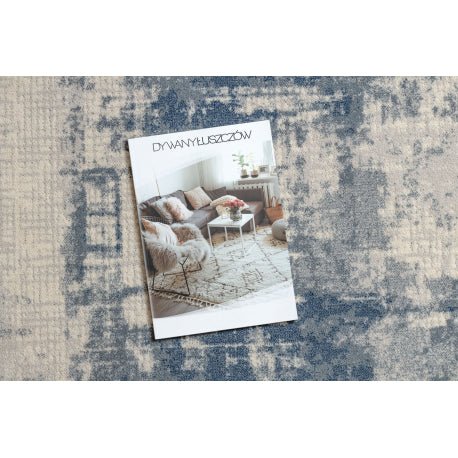 Carpet Wool NAIN vintage 7005/51955 beige / navy 80x150 cm - Isotmatot.fi