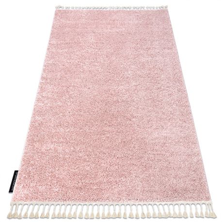 BERBER matto 9000 pinkki hapsuilla marokkolainen pehmeä/shaggy 80x150 cm - Isotmatot.fi