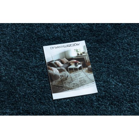 BERBER matto 9000 sininen hapsuilla marokkolainen pehmeä/shaggy 80x150 cm - Isotmatot.fi