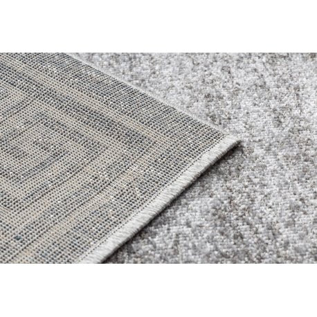 Carpet MATEO 8033/644 Modern greek, frame - structural grey gray 200x290 cm