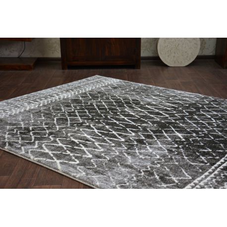 Carpet SHADOW 9890 vizon / black 80x150 cm - Isotmatot.fi