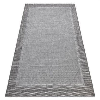 Carpet SISAL BOHO 46201575 Frame grey 80x150 cm - Isotmatot.fi