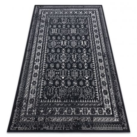 Carpet VINTAGE 22212996 black classic 80x150 cm - Isotmatot.fi