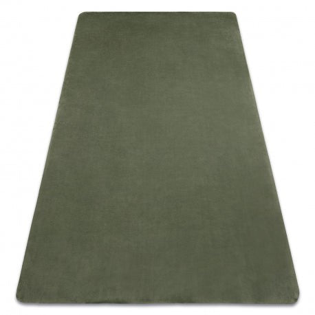 Modern washing carpet POSH shaggy, plush, thick anti-slip green 50x80 cm - Isotmatot.fi