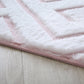 VISION PLUSH CUT roosa matto 80x150 - Isotmatot.fi